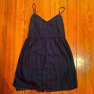 Sweet Navy sundress from J Crew in size small